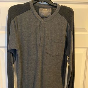 Rohan Standard Issue  (R44) long sleeve in grey/black size large.